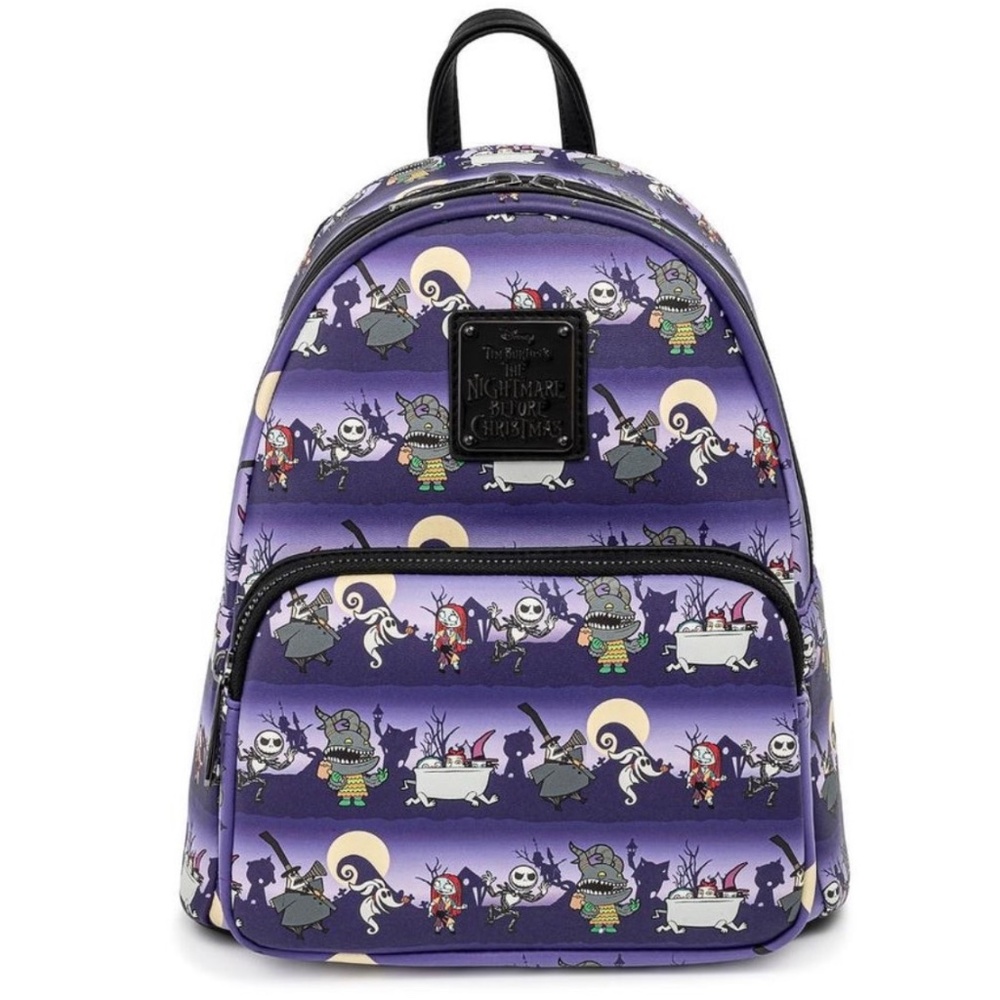 Loungefly Disney The Nightmare Before Christmas Halloween Line Mini Backpack